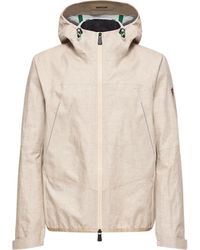 Moncler - Moncler Blagnac Linen Hooded Jacket - Lyst