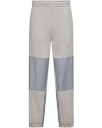 Moncler - Cotton Chambray Track Pants - Lyst
