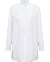 Moncler - Moncler San Gallo Cotton Poplin Shirt - Lyst