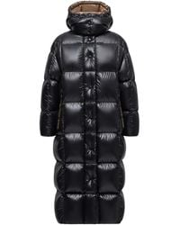 Moncler - Parnaiba Hooded Long Down Jacket - Lyst