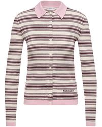 Moncler - Moncler Cotton Crêpe Polo Shirt - Lyst