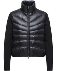 Moncler - Moncler Padded Wool Cardigan - Lyst
