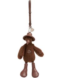 Moncler - Moncler Monduck Teddy Key Holder - Lyst