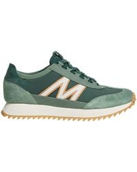 Moncler - Moncler Pacey2 Suede & Nubuck Trainers - Lyst