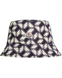 Moncler - Chain Print Bucket Hat - Lyst