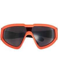 MONCLER LUNETTES - Wrapid Shield Sunglasses - Lyst
