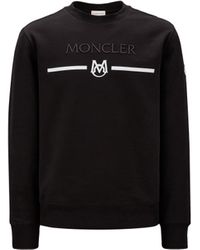 Moncler - Sweatshirt mit logo - Lyst