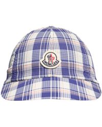 Moncler - Moncler Gestreifte Baseballkappe, Herren, Größe - Lyst