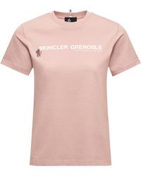 Moncler - Moncler Logo Cotton T-Shirt - Lyst
