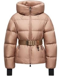 Moncler - Nisene Kurze Daunenjacke Mit Kapuze, Damen, Größe - Lyst