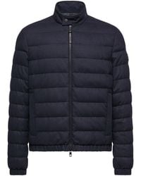 Moncler - Moncler Luray Cashmere Blend Short Down Jacket - Lyst