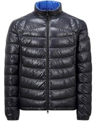 Moncler - Piumino Corto Galeso Con Cappuccio E Trapuntatura Curva, Uomo, Taglia - Lyst