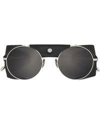 Moncler - Moncler Solix Round Sunglasses - Lyst