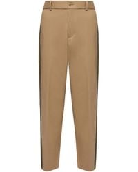 Moncler - Moncler Tailored Cotton Blend Pants - Lyst
