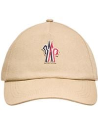 Moncler - Moncler Baseballkappe Aus Baumwolle Mit Logostickerei, Herren, Größe - Lyst