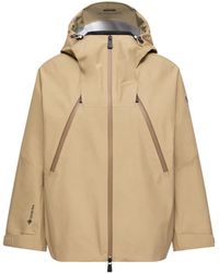 Moncler - Moncler Chaqueta Con Capucha De Gore-Tex Santec, Mujer, Talla - Lyst