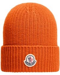 Moncler - Moncler Tricot Wool Blend Beanie - Lyst