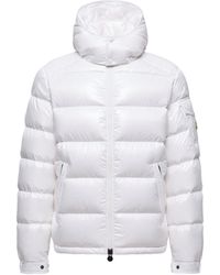 Moncler - Plumífero Corto Con Capucha Maya, Hombre, Talla - Lyst