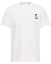 Moncler - Moncler Logo Cotton T-Shirt - Lyst