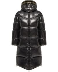 Moncler - Moncler Harfang Hooded Long Down Coat - Lyst