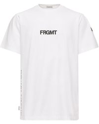 Moncler - Moncler Dog Print Cotton T-Shirt - Lyst
