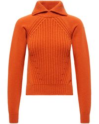 Moncler - Jersey De Cuello Alto De Lana Y Cachemira, Mujer, Talla - Lyst
