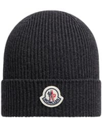 Moncler - Gorro De Lana, Hombre, Talla - Lyst