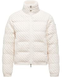 Moncler - Padded Wool & Cotton Zip-Up Cardigan - Lyst