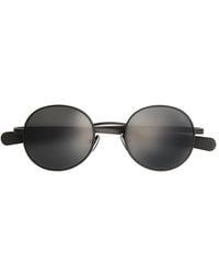 Moncler - Moncler Centro Oval Sunglasses - Lyst