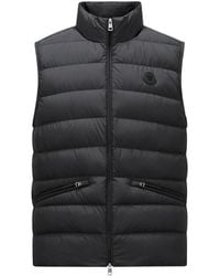 Moncler - Chaleco Plumífero Lechtal, Hombre, Talla - Lyst