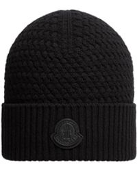 Moncler - Moncler Cashmere Blend Beanie - Lyst