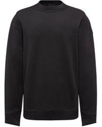 Moncler - Moncler Sudadera De Algodón Con Parche Con Logotipo, Hombre, Talla - Lyst