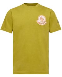 Moncler - Moncler Logo Cotton T-Shirt - Lyst