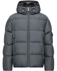 Moncler - Moncler Himalaya Hooded Short Down Jacket - Lyst