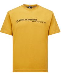 Moncler - Camiseta De Algodón Con Logotipo, Hombre, Talla - Lyst