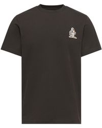 Moncler - Moncler Logo Cotton T-Shirt - Lyst