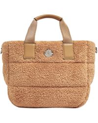 Moncler - Mini-Cabas Caradoc En Teddy - Lyst