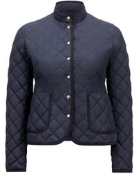 Moncler - Epin Fit & Flare Short Down Jacket - Lyst