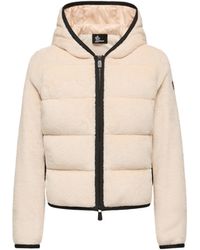 Moncler - Moncler Polartec Padded Zip-Up Hoodie - Lyst