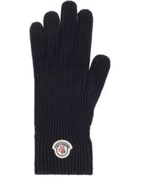 Moncler - Wool Gloves - Lyst