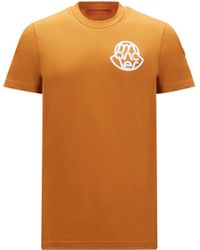 Moncler - Camiseta con motivo de logotipo - Lyst