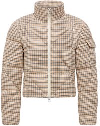 Moncler - Keros Diamond-Quilted Wool Blend Short Down Jacket - Lyst