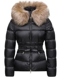 Moncler - Piumino Corto Boed Con Cappuccio E Orlo - Lyst