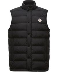 Moncler - Moncler Barthe Down Gilet - Lyst