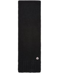 Moncler - Moncler Alpaca Blend Knit Scarf - Lyst