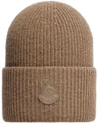 Moncler - Moncler Wool & Cashmere Blend Beanie - Lyst