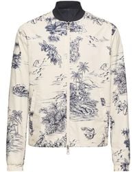 Moncler - Moncler Reversible Printed Poplin Jacket - Lyst