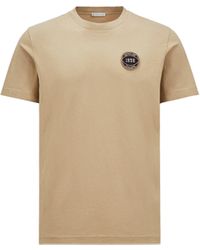 Moncler - Camiseta con parche de fútbol americano - Lyst