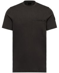 Moncler - Moncler Cotton Jersey T-Shirt With Chest Pocket - Lyst