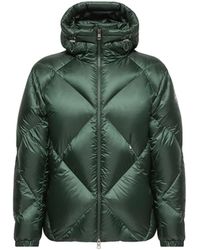 Moncler - Moncler Valclaire Hooded Diamond-Quilted Down Jacket - Lyst